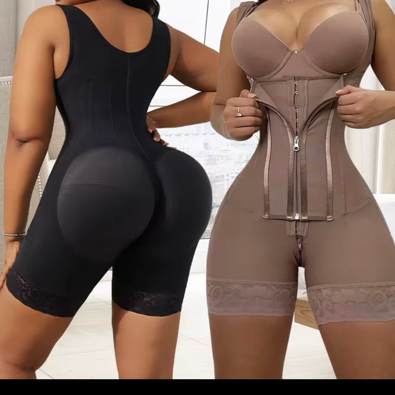 Double snatcher waist trainer faja